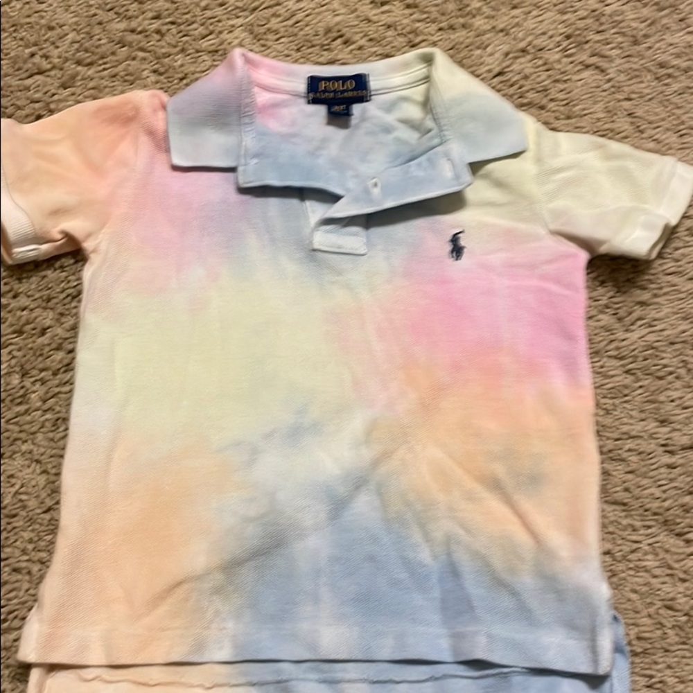 Immaculate Polo by Ralph Lauren TieDie shirt - 3T